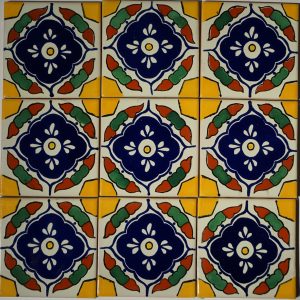 4.25" x 4.25" Talavera Tile - 24033